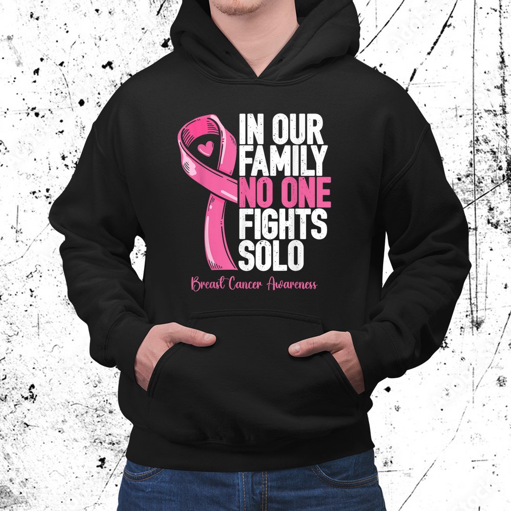 Breast Cancer Support Family Women Breast Cancer Awareness Shirt