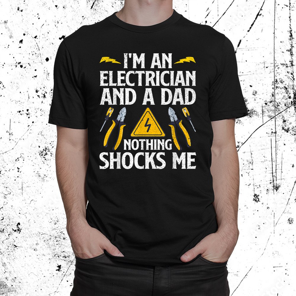 Cool Electrician Professional Electrician Shirt