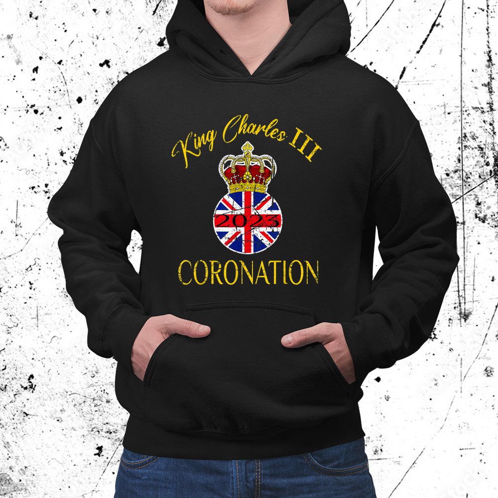 King Charles Coronation 2023 Distressed God Save King Shirt