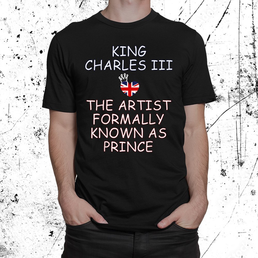 King Charles Coronation 2023 Prince Shirt