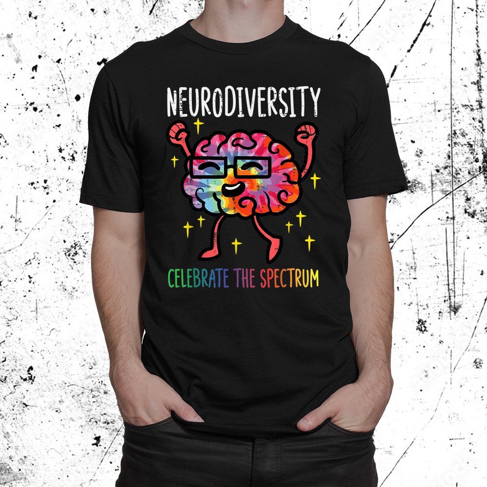 Neurodiversity Brain Autism Awareness Asd Adhd Shirt