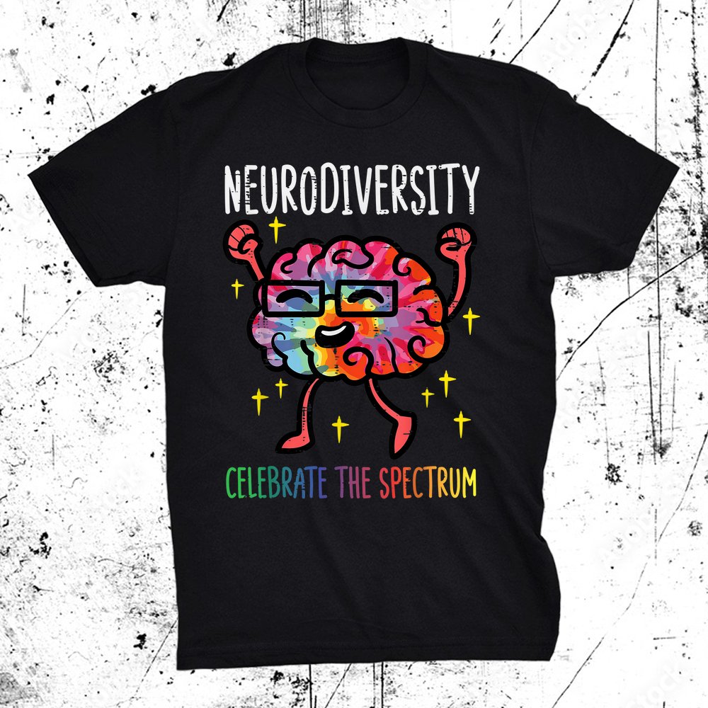Neurodiversity Brain Autism Awareness Asd Adhd Shirt