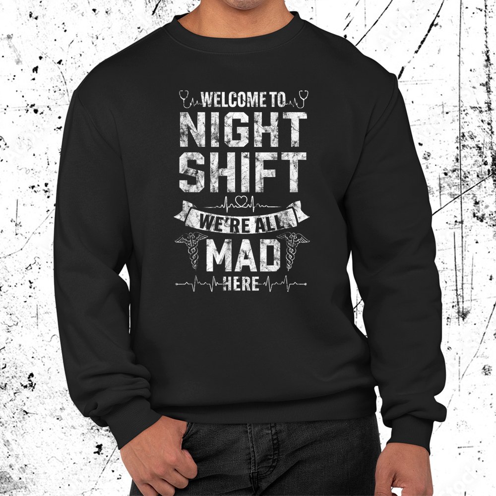Nightshift Nurse Rn Er Nurses Week Shirt