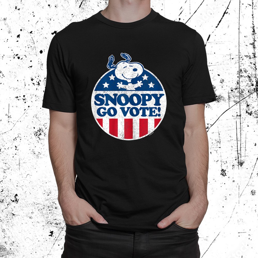 Peanuts - Snoopy Go Vote Shirt