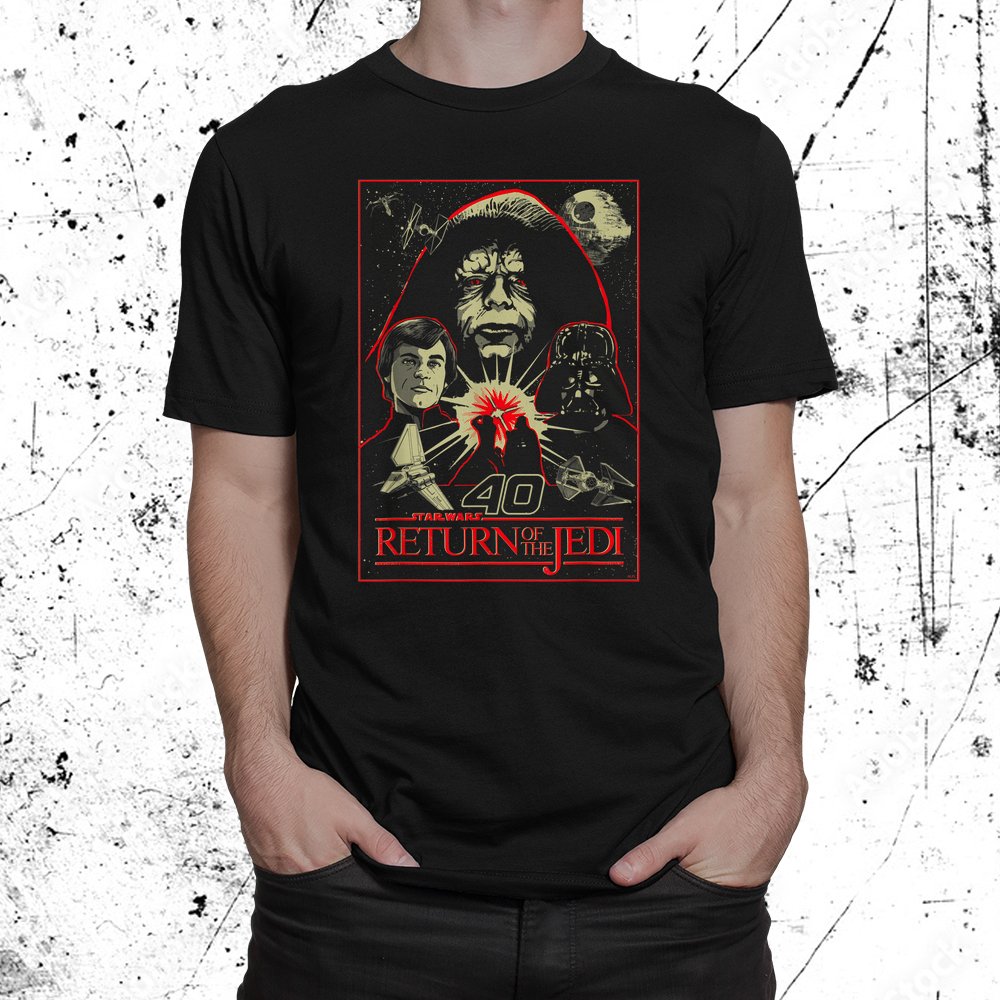 Return Of The Jedi 40th Anniversary Shirt