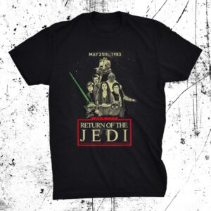 Star Wars Return Of The Jedi 40th Anniversary May 25th 1983 Shirt