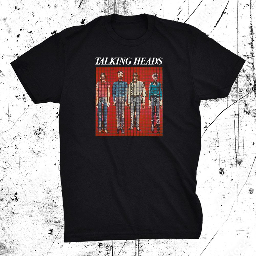 Talking Heads Pixel Portrait Shirt