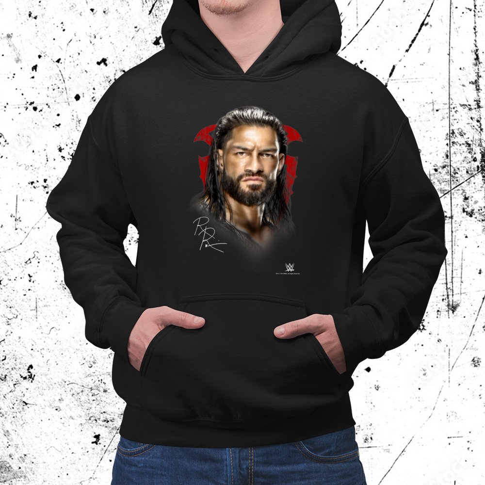 Wwe Roman Reigns Full Color Face Shirt