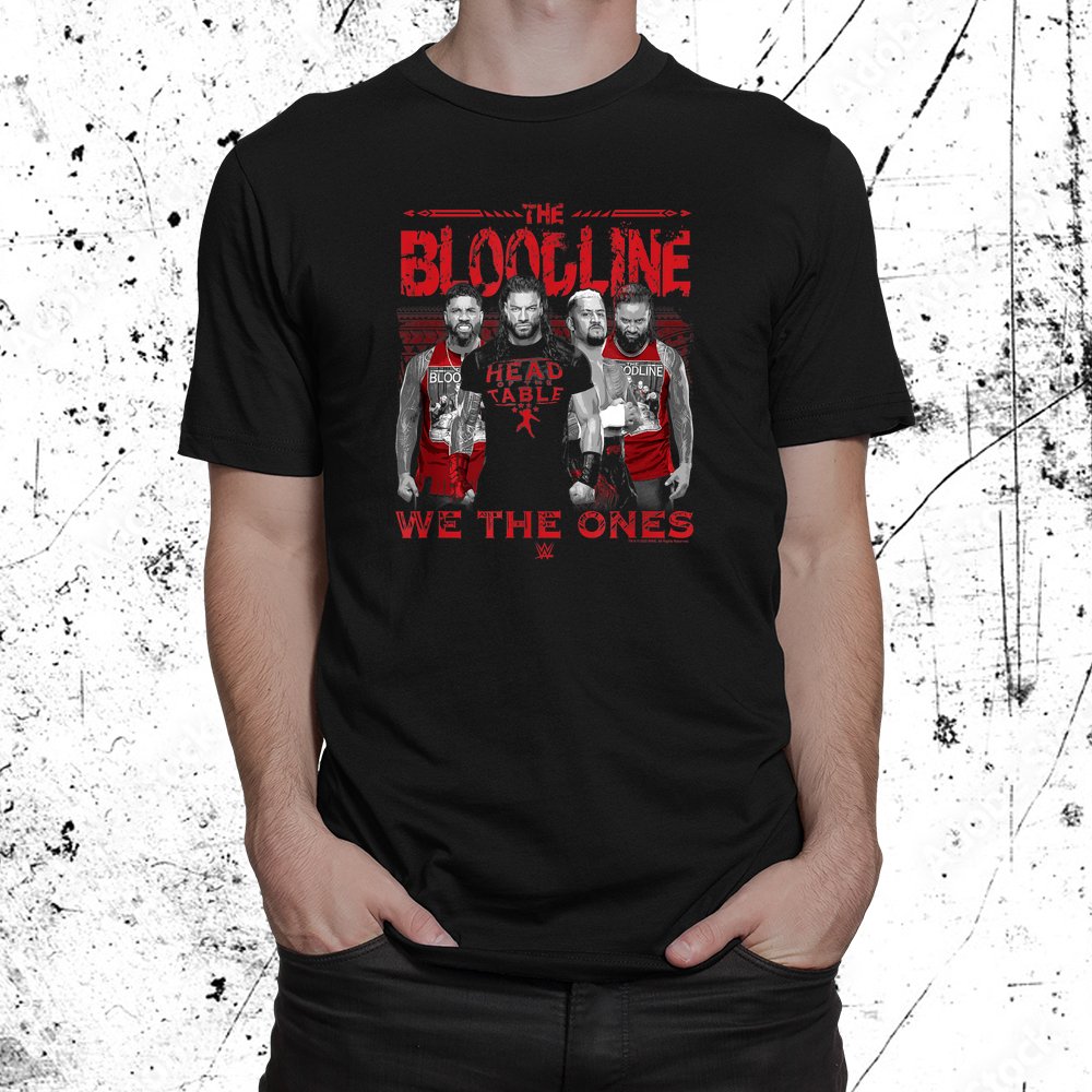 Wwe The Bloodline We The Ones Photo Group Shot Poster Shirt